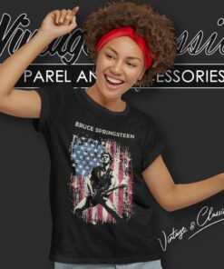 Bruce Springsteen Usa Concert Women T Shirt 1