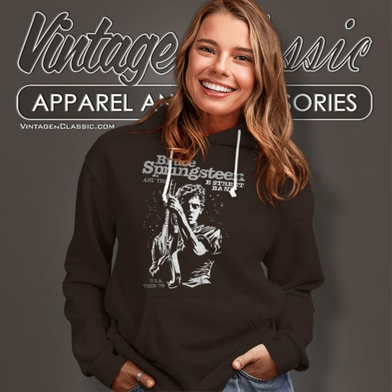 Bruce Springsteen Usa Tour 78 Hoodie Bruce Springsteen Usa Tour 78 Hoodie