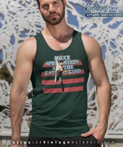 Bruce Springsteen Usa Tour Tank Top Racerback