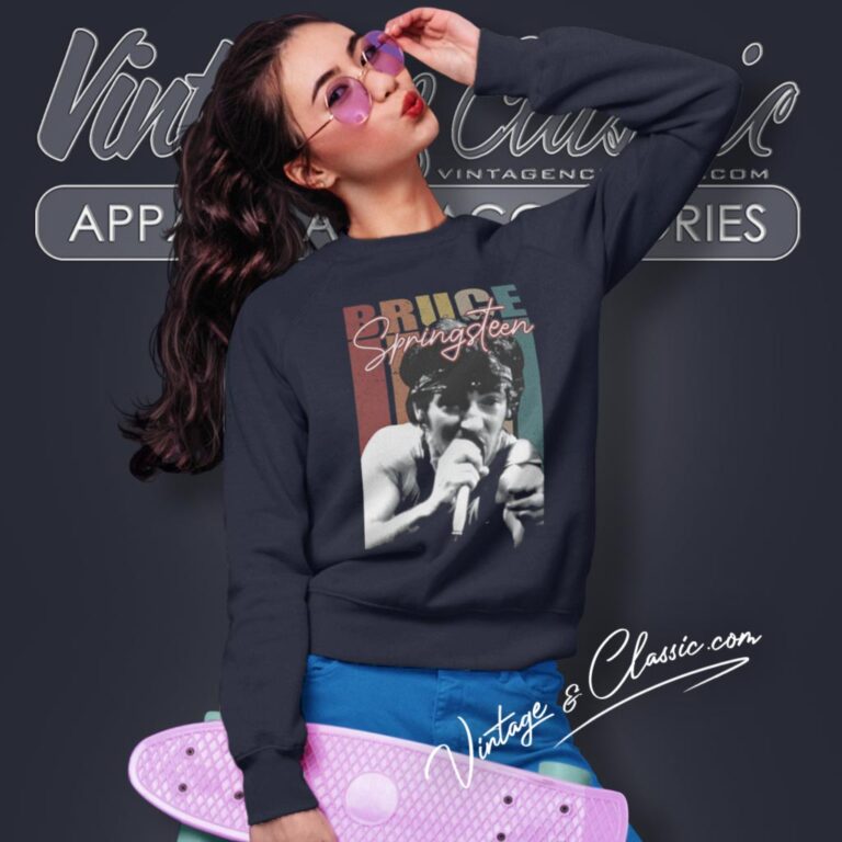 Bruce Springsteen Vintage Retro Sweatshirt Bruce Springsteen Vintage Retro Sweatshirt