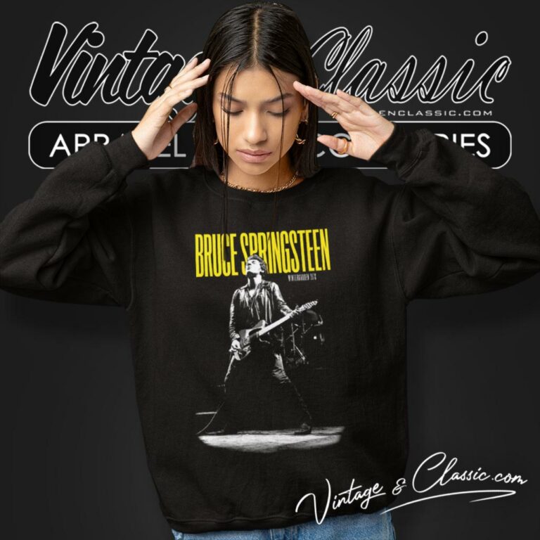 Bruce Springsteen Winterland Ballroom Guitar Sweatshirt Bruce Springsteen Winterland Ballroom Guitar Sweatshirt
