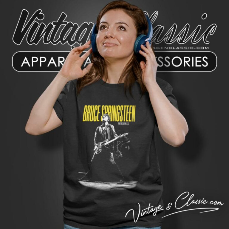 Bruce Springsteen Winterland Ballroom Guitar Women T Shirt Bruce Springsteen Winterland Ballroom Guitar Women T Shirt