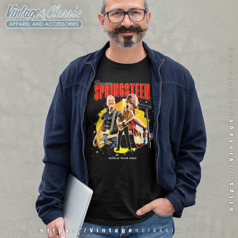Bruce Springsteen World Tour 2023 Long Sleeve Tee Bruce Springsteen World Tour 2023 Long Sleeve Tee