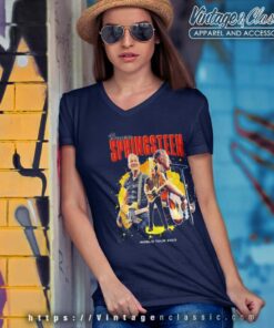 Bruce Springsteen World Tour 2023 V Neck TShirt