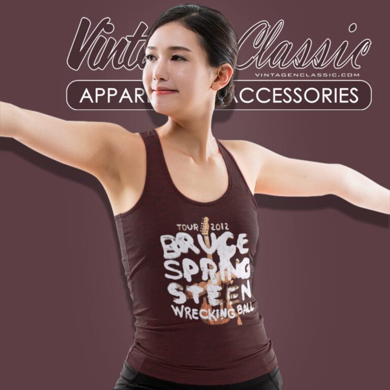 Bruce Springsteen Wrecking Ball Tank Top Racerback 1 Bruce Springsteen Wrecking Ball Tank Top Racerback 1