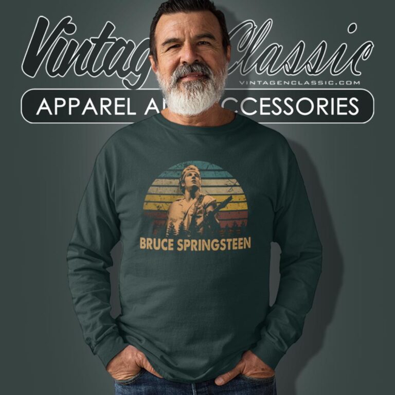 Bruce Springsteen Wrecking Ball Tour Long Sleeve Tee 1 Bruce Springsteen Wrecking Ball Tour Long Sleeve Tee 1