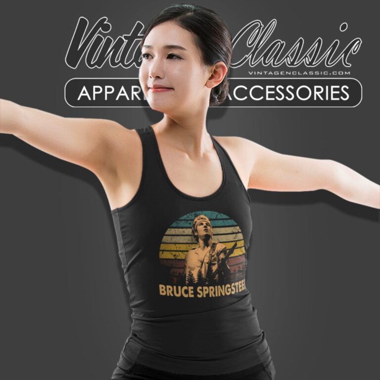 Bruce Springsteen Wrecking Ball Tour Tank Top Racerback 1 Bruce Springsteen Wrecking Ball Tour Tank Top Racerback 1