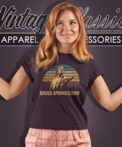 Bruce Springsteen Wrecking Ball Tour Women T Shirt 1