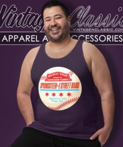 Bruce Springsteen Wrigley Field Tank Top Racerback 1