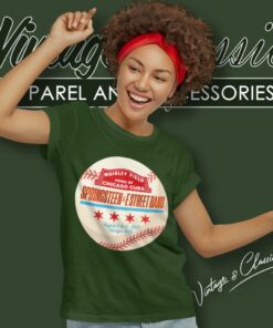 Bruce Springsteen Wrigley Field Women T Shirt 1