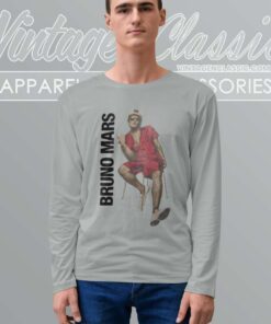 Bruno American Singer Long Sleeve Tee