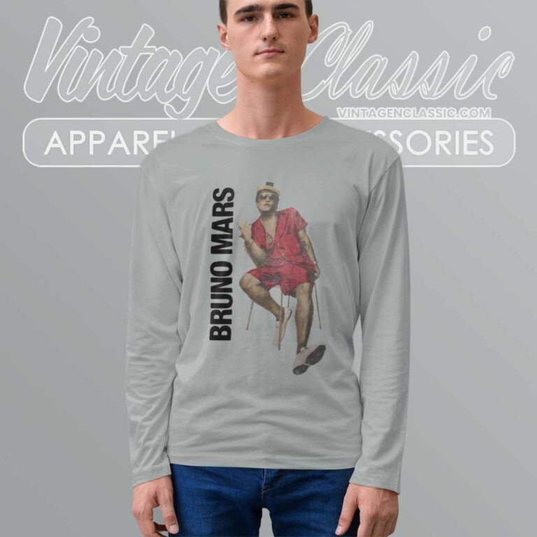 Bruno American Singer Long Sleeve Tee Bruno American Singer Long Sleeve Tee