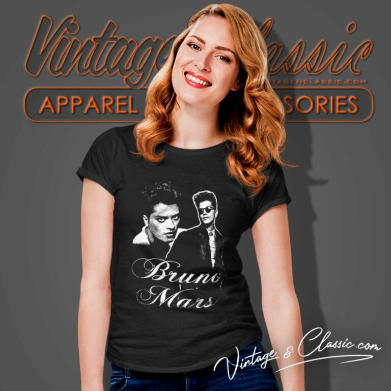 Bruno Mars 1980 Vintage Women TShirt Bruno Mars 1980 Vintage Women TShirt