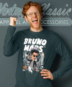 Bruno Mars Comic Tour 2023 Shirt 6 Bruno Mars Comic Tour 2023 Long Sleeve Tee