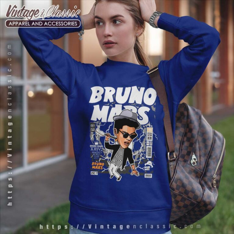 Bruno Mars Comic Tour 2023 Sweatshirt Bruno Mars Comic Tour 2023 Sweatshirt