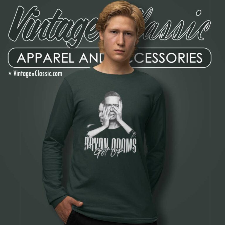 Bryan Adams Get Up Long Sleeve Tee Bryan Adams Get Up Long Sleeve Tee