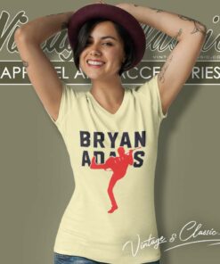 Bryan Adams Tour 2024 V Neck TShirt