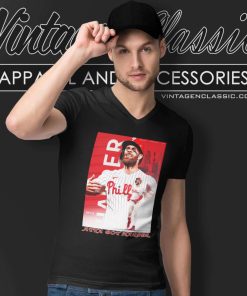 Bryce Harper Atta Boy Harper Shirt Mlb World Series Poster V Neck TShirt