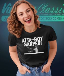 Bryce Harper Atta Boy Harper Signature Women TShirt