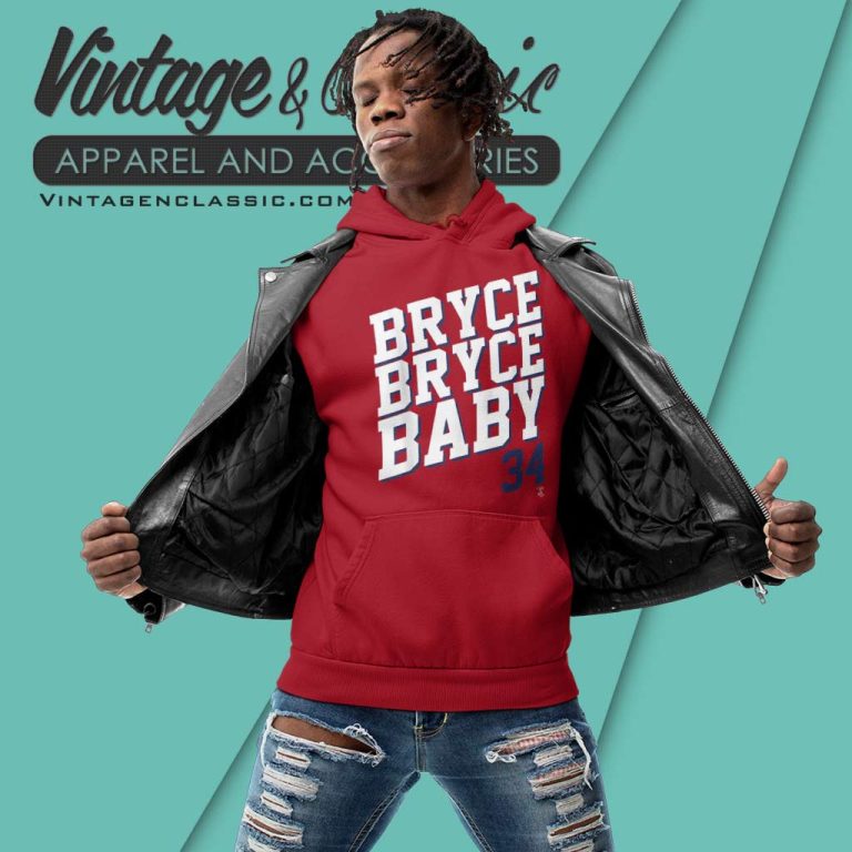 Bryce Harper Bryce Bryce Baby Hoodie Bryce Harper Bryce Bryce Baby Hoodie