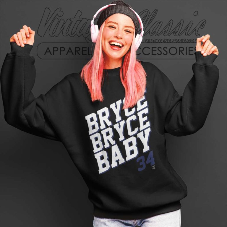 Bryce Harper Bryce Bryce Baby Sweatshirt Bryce Harper Bryce Bryce Baby Sweatshirt