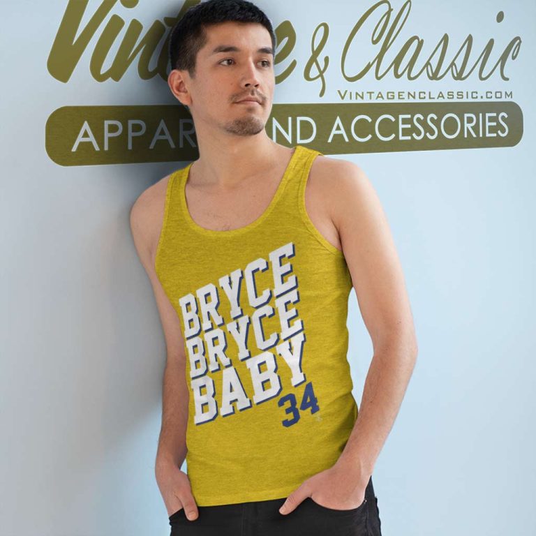 Bryce Harper Bryce Bryce Baby Tank Top Racerback Bryce Harper Bryce Bryce Baby Tank Top Racerback