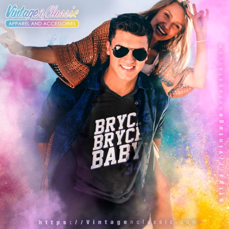 Bryce Harper Bryce Bryce Baby V Neck TShirt Bryce Harper Bryce Bryce Baby V Neck TShirt