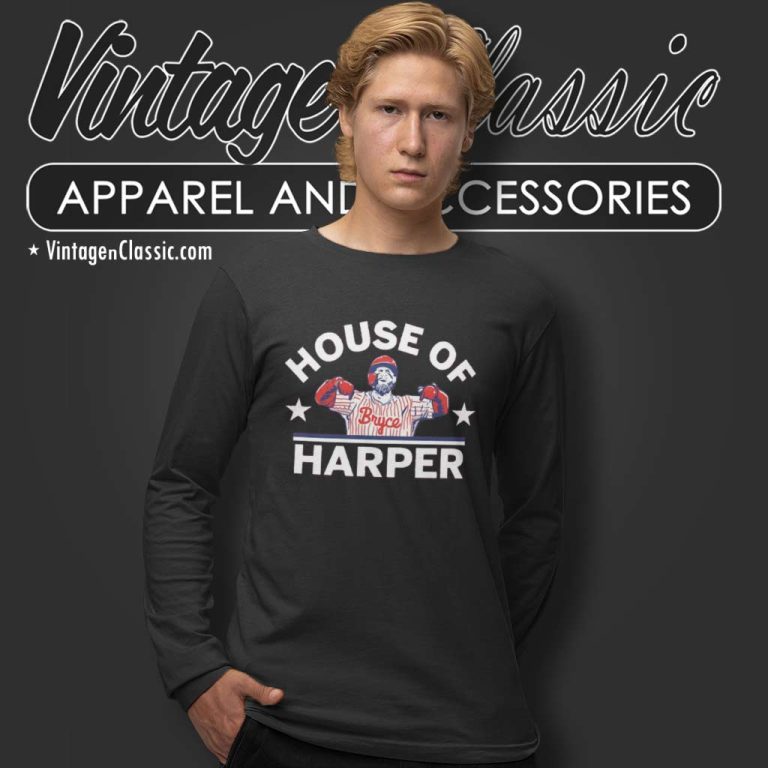 Bryce Harper House Of Harper Shirt Mlb Phillies Atta Boy Long Sleeve Tee Bryce Harper House Of Harper Shirt Mlb Phillies Atta Boy Long Sleeve Tee