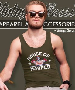 Bryce Harper House Of Harper Shirt Mlb Phillies Atta Boy Tank Top Racerback
