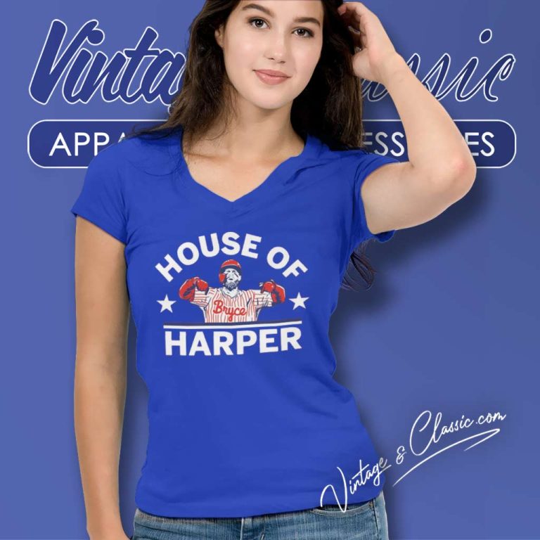 Bryce Harper House Of Harper Shirt Mlb Phillies Atta Boy V Neck TShirt Bryce Harper House Of Harper Shirt Mlb Phillies Atta Boy V Neck TShirt