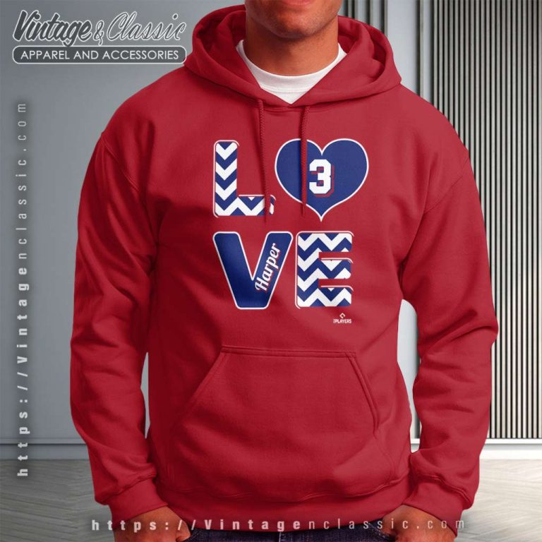 Bryce Harper Love Ball Hoodie Bryce Harper Love Ball Hoodie
