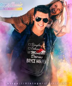 Bryce Harper Mentally Dating V Neck TShirt