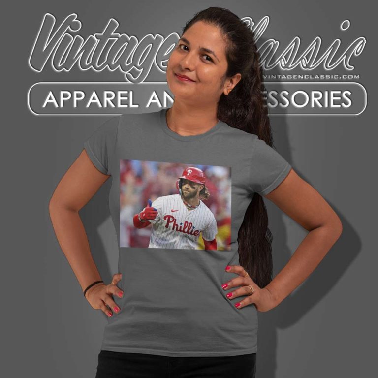 Bryce Harper Shirt Hammering Atlanta In Phillies Game 3 Victory Women TShirt Bryce Harper Shirt Hammering Atlanta In Phillies Game 3 Victory Women TShirt