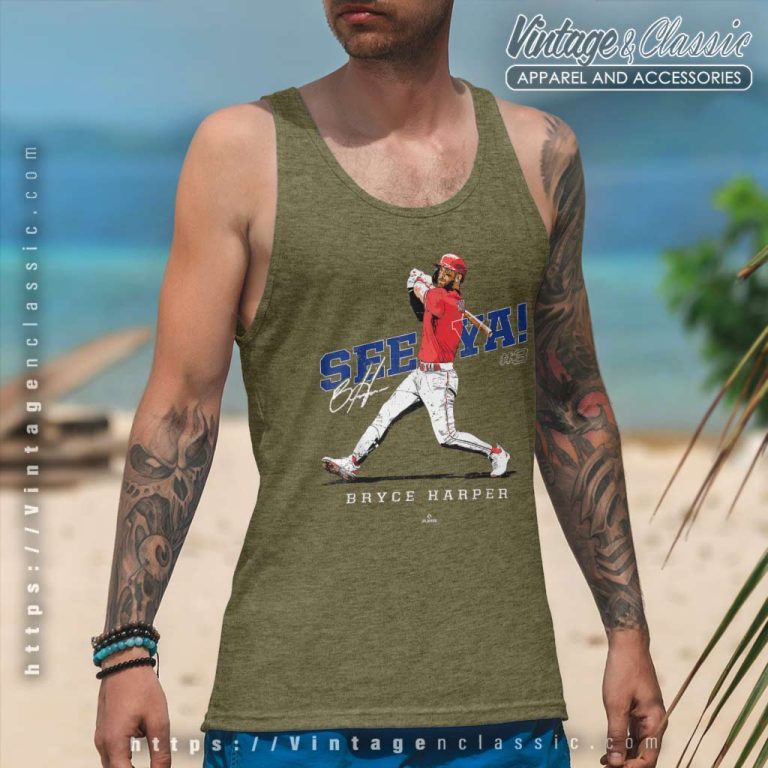 Bryce Harper Shirt Philadelphia Mlbpa Tank Top Racerback Bryce Harper Shirt Philadelphia Mlbpa Tank Top Racerback