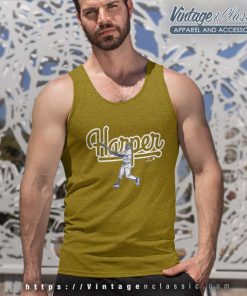Bryce Harper Shirt Philly Swing Philadelphia Baseball Tank Top Racerback