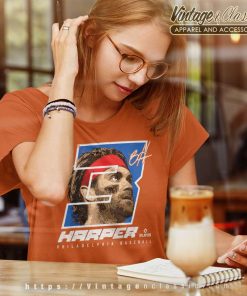 Bryce Harper Shirt Silhouette Bam Bam Philadelphia Women TShirt