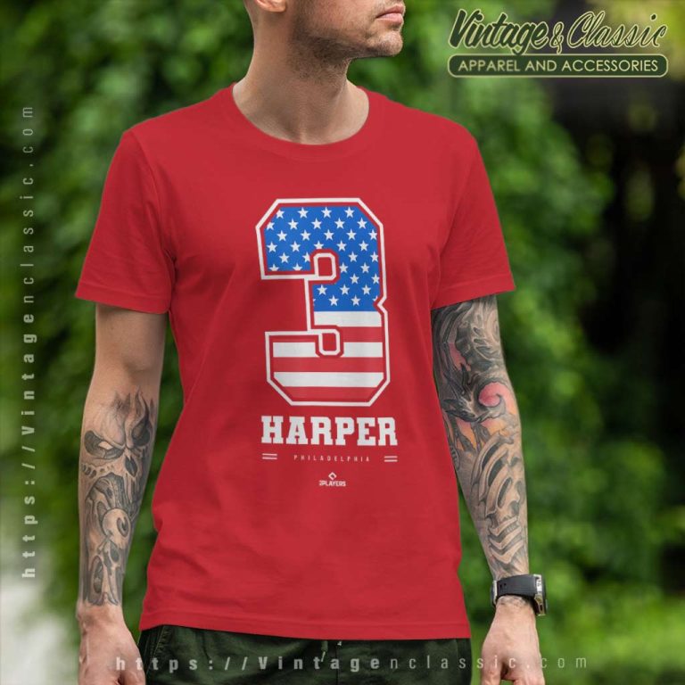 Bryce Harper Shirt Us Flag Number T Shirt Bryce Harper Shirt Us Flag Number T Shirt