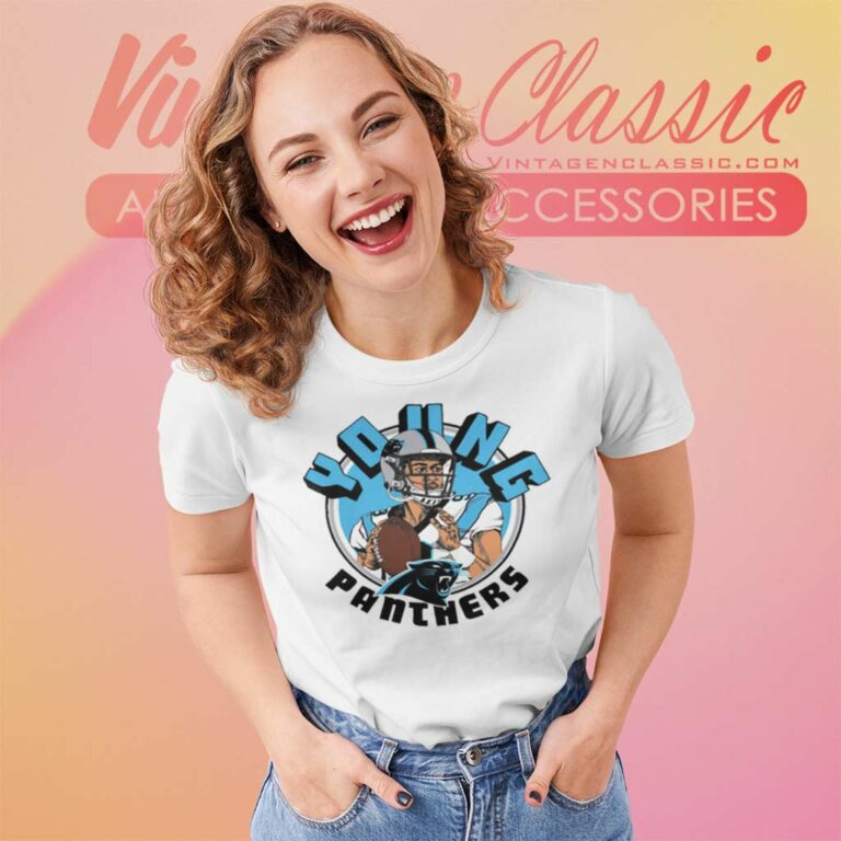 Bryce Young Carolina Panthers 2023 Nfl Draft First Round Pick Caricature Women TShirt Bryce Young Carolina Panthers 2023 Nfl Draft First Round Pick Caricature Women TShirt