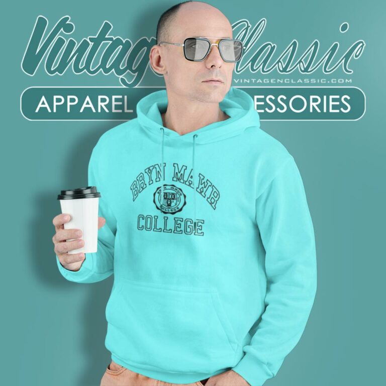 Bryn Mawr College Logo Hoodie Bryn Mawr College Logo Hoodie