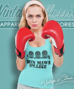 Bryn Mawr College Owl Shirt 6 Bryn Mawr College Owl Tank Top Racerback
