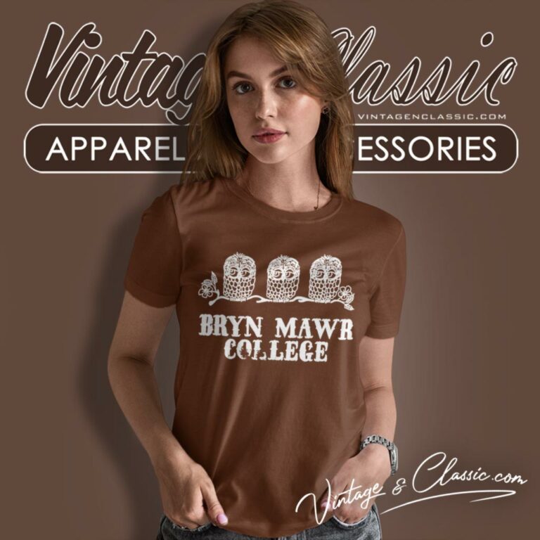 Bryn Mawr College Owl Women T Shirt Bryn Mawr College Owl Women T Shirt