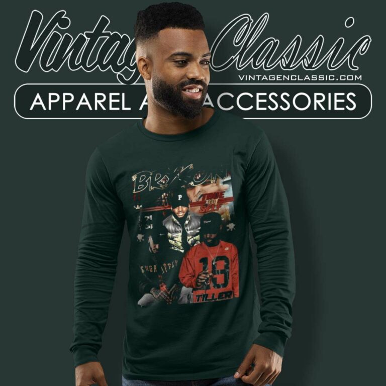 Bryson Tiller Bootleg Shirt True To Self Long Sleeve Tee Bryson Tiller Bootleg Shirt True To Self Long Sleeve Tee