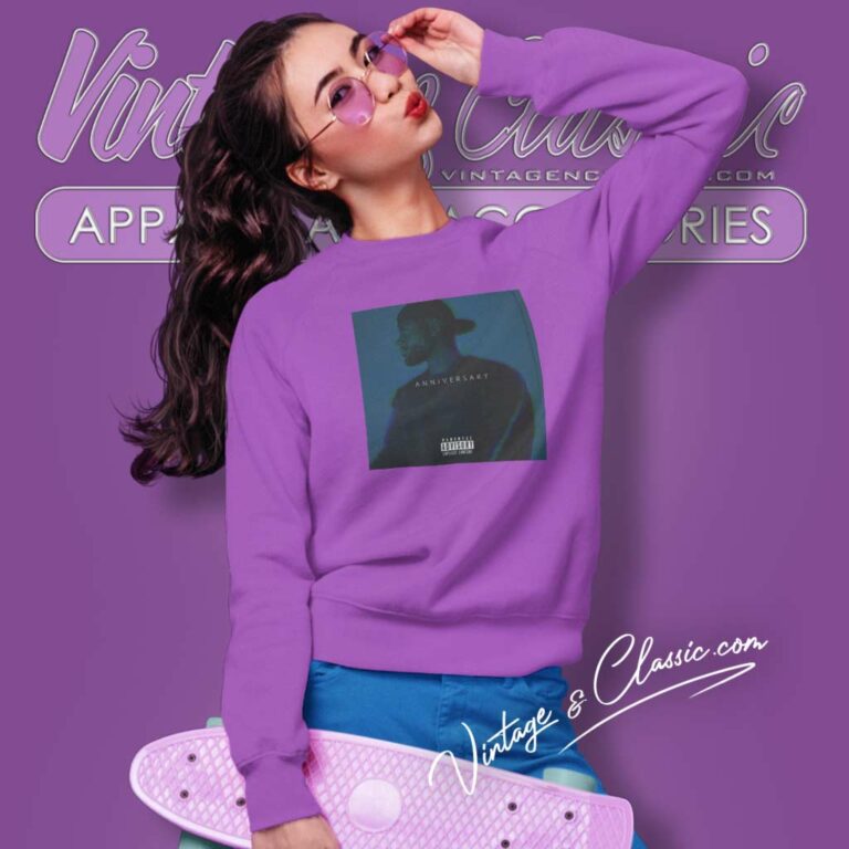 Bryson Tiller Shirt Anniversary New Album Sweatshirt Bryson Tiller Shirt Anniversary New Album Sweatshirt