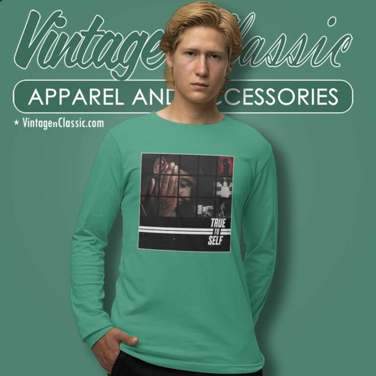 Bryson Tiller True To Self Long Sleeve Tee Bryson Tiller True To Self Long Sleeve Tee