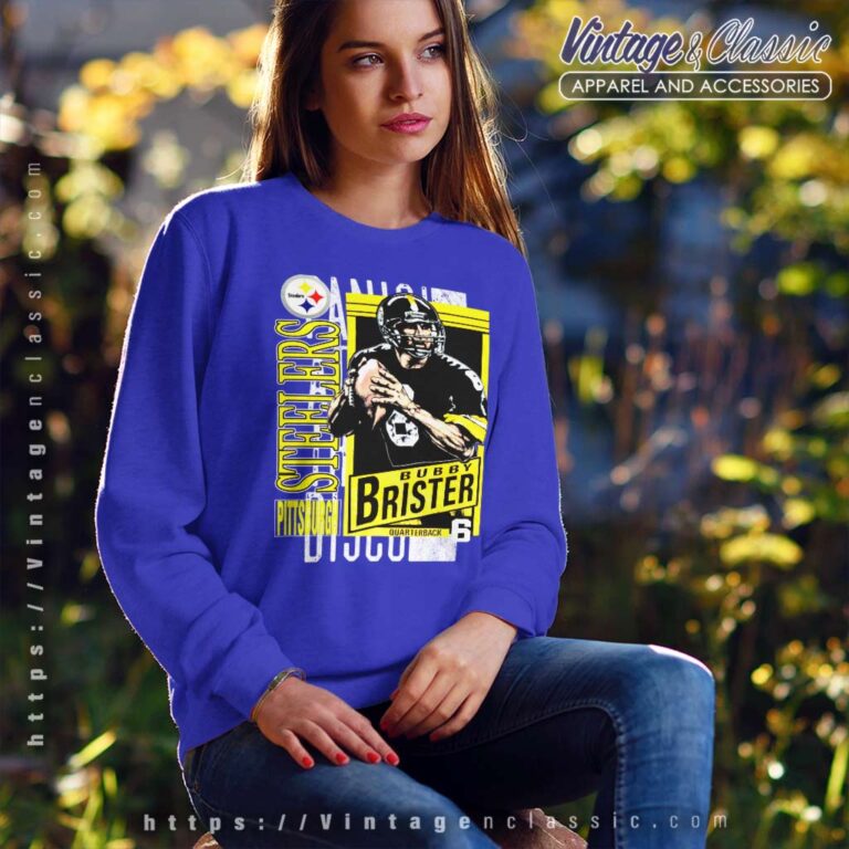 Bubby Brister Quarterback Pittsburgh Steelers Sweatshirt Bubby Brister Quarterback Pittsburgh Steelers Sweatshirt