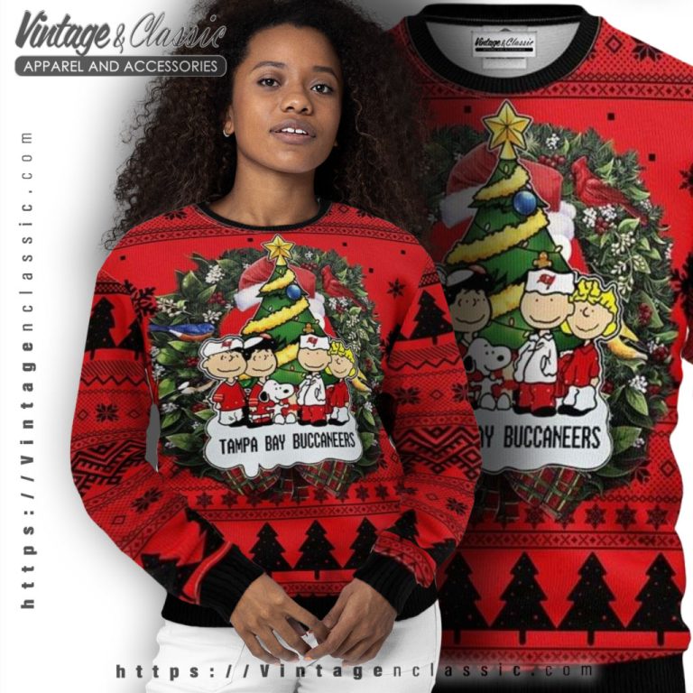 Buccaneers Peanuts Snoopy Ugly Christmas Sweater Women Ugly Sweater Buccaneers Peanuts Snoopy Ugly Christmas Sweater Women Ugly Sweater