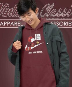 Buccaneers Snoopy Are Number One Shirt Nike Just Bow Down Hoodie