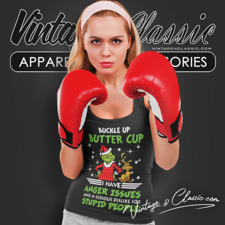 Buckle Up Grinch Christmas Tank Top Racerback Buckle Up Grinch Christmas Tank Top Racerback