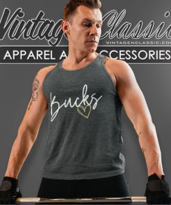 Bucks Love Tee Milwaukee Basketball Inspired Tank Top Racerback