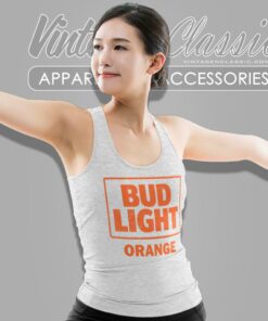 Bud Light Orange Beer Tank Top Racerback